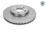  Brake Disc MEYLE-PD: Advanced performance and design. 715 521 0030/PD