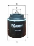 MFILTER  Масляный фильтр TF 6539
