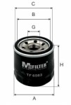 MFILTER  Eļļas filtrs TF 6563