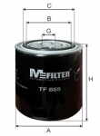 MFILTER  Oil Filter TF 665