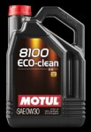 MOTUL  Moottoriöljy 8100 ECO-CLEAN 0W30 5l 102889