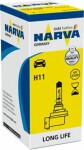 NARVA  Лампа накаливания,  противотуманная фара Long Life H11 12V 55Вт 480783000