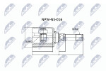 NTY  Joint Kit,  drive shaft NPW-NS-016