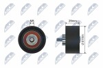 NTY  Deflection/Guide Pulley,  timing belt RNK-AR-010