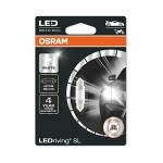 ams-OSRAM  Hõõgpirn,  salongivalgusti LEDriving® SL LED 12V 0, 6W 6418DWP-01B
