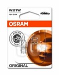 ams-OSRAM  Hehkulankapolttimo,  takasumuvalo ORIGINAL W21W 12V 21W 7505-02B