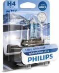 PHILIPS  Bulb,  headlight WhiteVision ultra H4 12V 60/55W 12342WVUB1