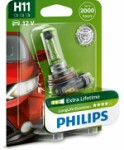 PHILIPS  Лампа накаливания,  противотуманная фара LongLife EcoVision H11 12V 55Вт 12362LLECOB1