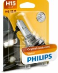 PHILIPS  Bulb,  spotlight H15 12V 55/15W 12580B1