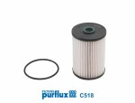 PURFLUX  Polttoainesuodatin C518