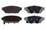 QUARO  Комплект тормозных колодок,  дисковый тормоз QP4196