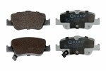 QUARO  Комплект тормозных колодок,  дисковый тормоз QP2058