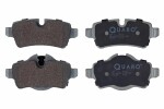 QUARO  Комплект тормозных колодок,  дисковый тормоз QP3516