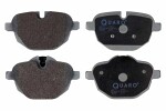 QUARO  Комплект тормозных колодок,  дисковый тормоз QP8123