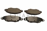  Brake Pad Set,  disc brake QUARO SILVER CERAMIC QP5885C