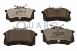  Комплект тормозных колодок,  дисковый тормоз QUARO SILVER CERAMIC QP7107C