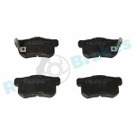 RAP BRAKES Brake Pad Set,  disc brake R-P0971
