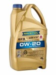  Моторное масло RAVENOL EFS SAE 0W-20 4л 1111105-004-01-999
