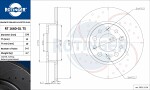 ROTINGER  Bremžu diski GRAPHITE DRILLED & SLOTTED PLUS RT 1660-GL T5
