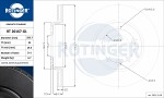 ROTINGER  Тормозной диск GRAPHITE LINE RT 20167-GL