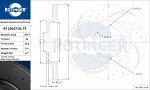 ROTINGER  Bremžu diski GRAPHITE DRILLED & SLOTTED PLUS RT 20167-GL T5