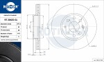 ROTINGER  Тормозной диск GRAPHITE LINE RT 20425-GL