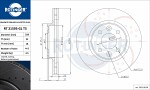 ROTINGER  Bremžu diski GRAPHITE DRILLED & SLOTTED PLUS RT 21595-GL T5