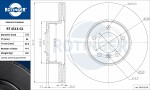 ROTINGER  Тормозной диск GRAPHITE LINE RT 4513-GL
