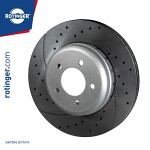 ROTINGER  Brake Disc GRAPHITE DRILLED & SLOTTED PLUS RT 71001HP-GL T5