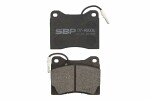 SBP  Комплект тормозных колодок, дисковый тормоз 07-AG006