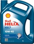 SHELL  Moottoriöljy Helix HX7 Diesel 10W-40 4l 550046310