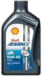 SHELL  Mootoriõli Advance 4T Ultra 10W-40 (SN/MA2) 1l 550053785