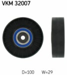 SKF  Deflection/Guide Pulley,  V-ribbed belt VKM 32007