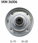 SKF  Deflection/Guide Pulley,  V-ribbed belt VKM 36006