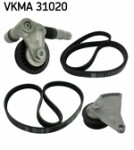 SKF  V-Ribbed Belt Set VKMA 31020