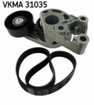 SKF  V-Ribbed Belt Set VKMA 31035
