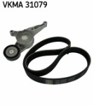 SKF  V-Ribbed Belt Set VKMA 31079