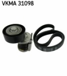 SKF  V-Ribbed Belt Set VKMA 31098