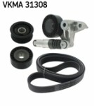 SKF  V-Ribbed Belt Set VKMA 31308