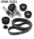 SKF  V-Ribbed Belt Set VKMA 31314