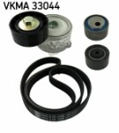 SKF  V-Ribbed Belt Set VKMA 33044