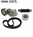 SKF  V-Ribbed Belt Set VKMA 33075