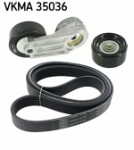 SKF  V-Ribbed Belt Set VKMA 35036