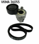 SKF  V-Ribbed Belt Set VKMA 36055