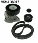 SKF  V-Ribbed Belt Set VKMA 38017