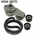 SKF  V-Ribbed Belt Set VKMA 38070