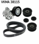 SKF  V-Ribbed Belt Set VKMA 38115