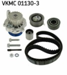 SKF  Water Pump & Timing Belt Kit VKMC 01130-3
