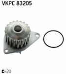 SKF  Water Pump,  engine cooling VKPC 83205