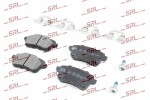 SRLine  Brake Pad Set,  disc brake S70-1727